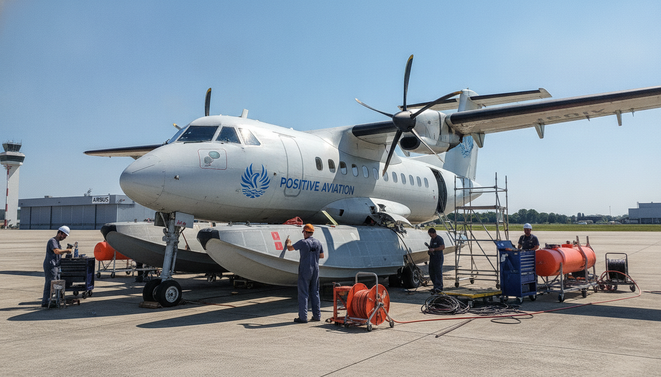 découvrez comment la start-up toulousaine positive aviation transforme un atr 72 en avion amphibie innovant pour renforcer l'efficacité de la lutte anti-incendie.
