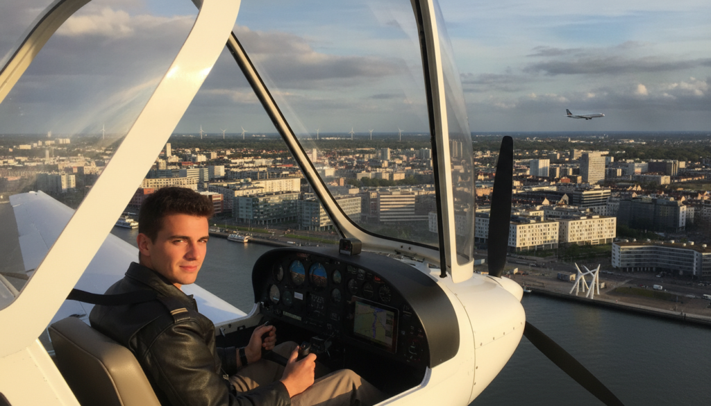 Un talent nantais prometteur s&rsquo;envole parmi les futurs piliers de l’aviation française