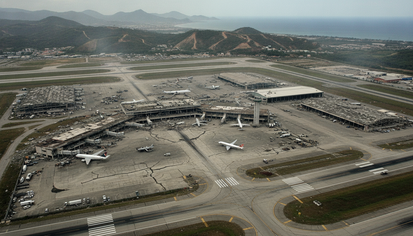 le venezuela endure une série de séismes meurtriers faisant 3 685 victimes. une mobilisation est en cours pour relancer l'activité à l'aéroport de caracas malgré les dégâts.