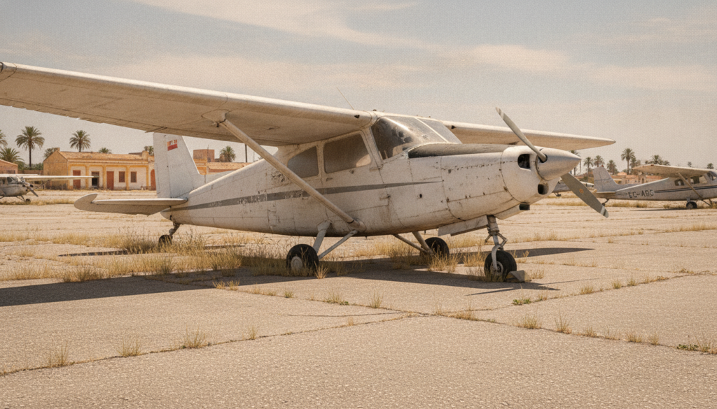 À Séville, un avion abandonné se vend au prix de deux cafés : une curiosité qui attire les foules