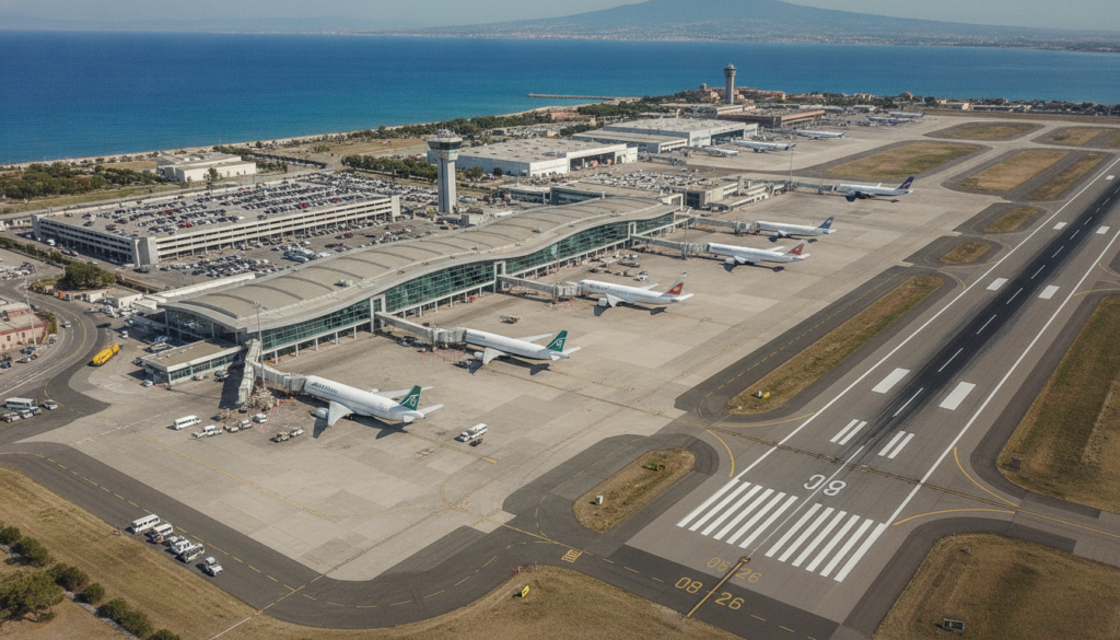 l'aéroport de catane suscite l'intérêt avec adani, vinci et schiphol en compétition pour sa reprise, annonce la sac.