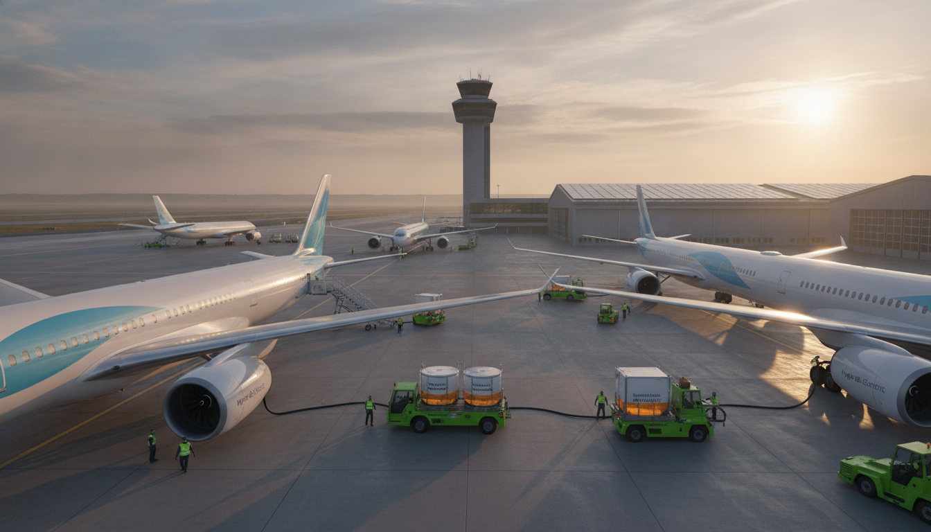 découvrez comment l'europe relève le défi de généraliser l'usage du carburant durable dans l'aviation, au-delà de sa simple invention, pour un avenir plus écologique et responsable.