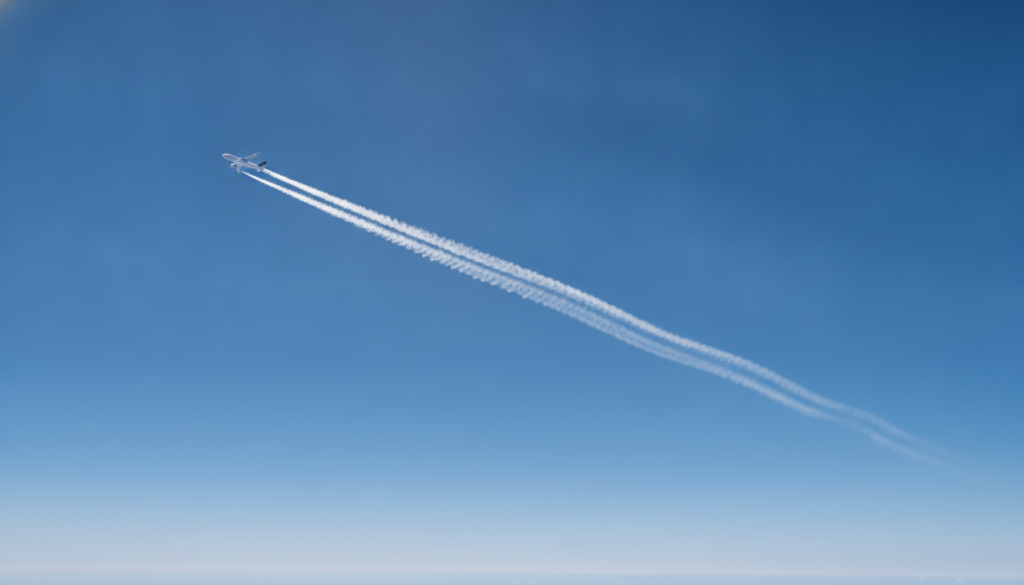 londres et google collaborent pour tester des solutions innovantes visant à réduire les traînées de condensation des avions, contribuant ainsi à un climat plus durable.