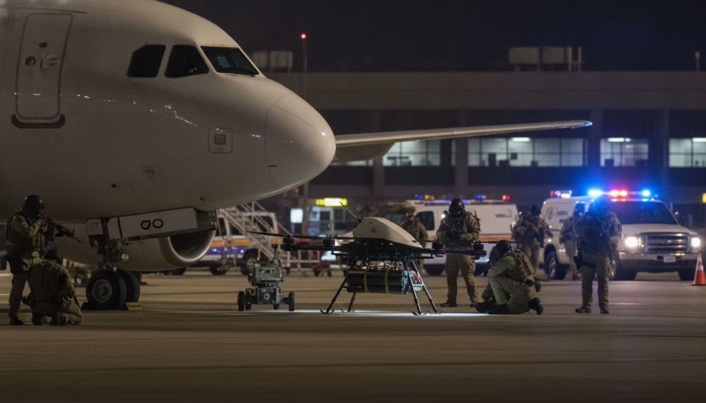 découvrez l'incident autour d'un drone piégé retrouvé près d'un avion, et la réaction de la russie qui dénonce une provocation fabriquée de toutes pièces.