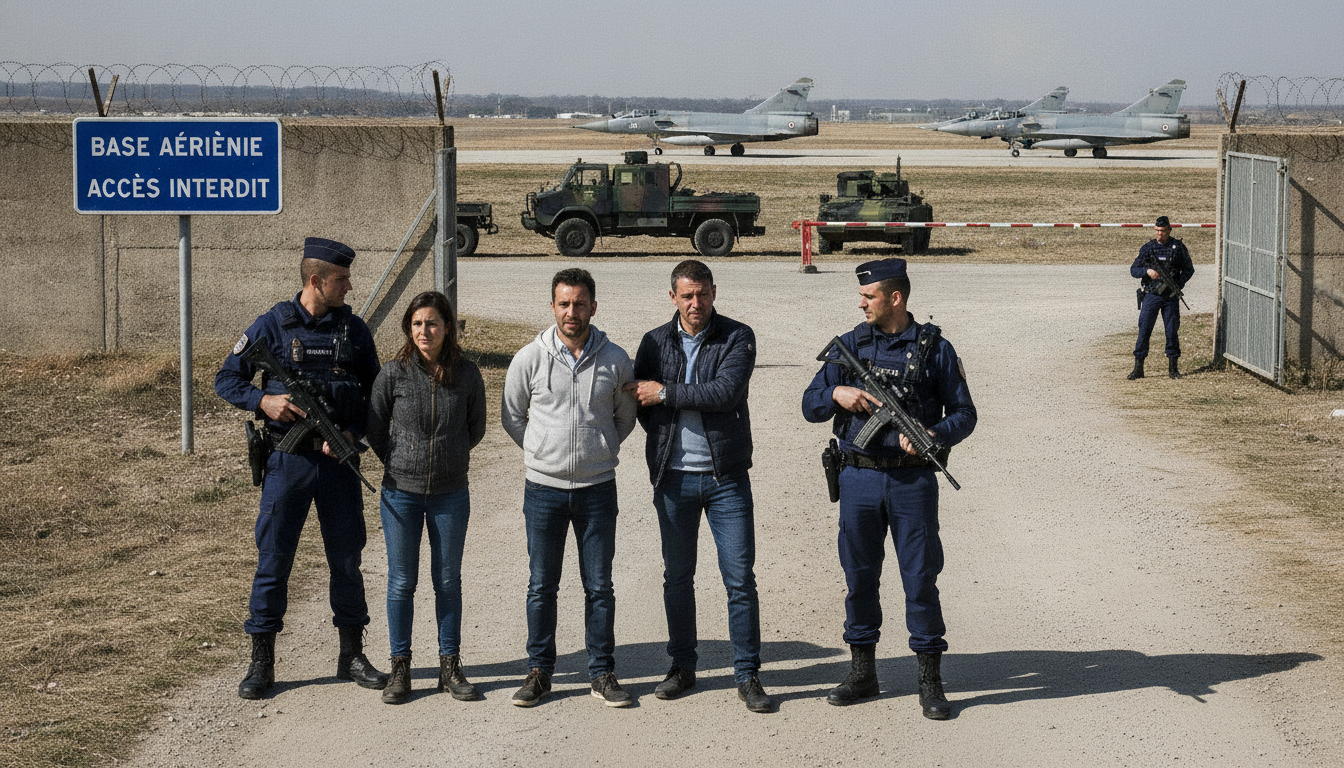 des agents russes arrêtés en plein espionnage des avions de chasse français mirage 2000, révélant des tentatives d'infiltration et des enjeux sécuritaires majeurs.