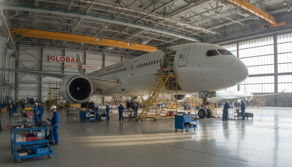 la faa initie une inspection approfondie de centaines d'avions afin d'assurer une sécurité maximale dans le transport aérien.