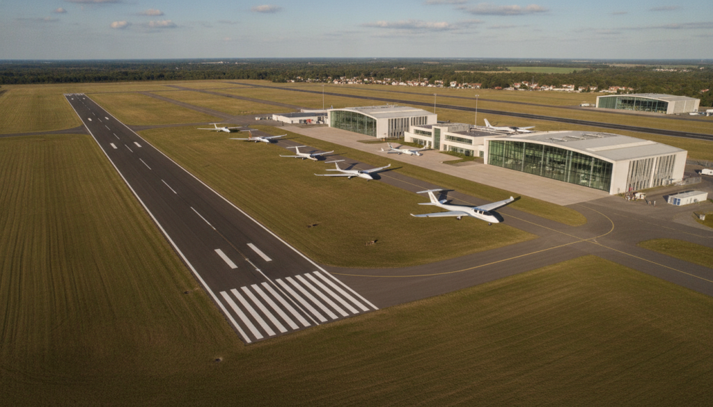 L&rsquo;aérodrome de Toussus-le-Noble : laboratoire d&rsquo;innovation pour l&rsquo;aviation du futur