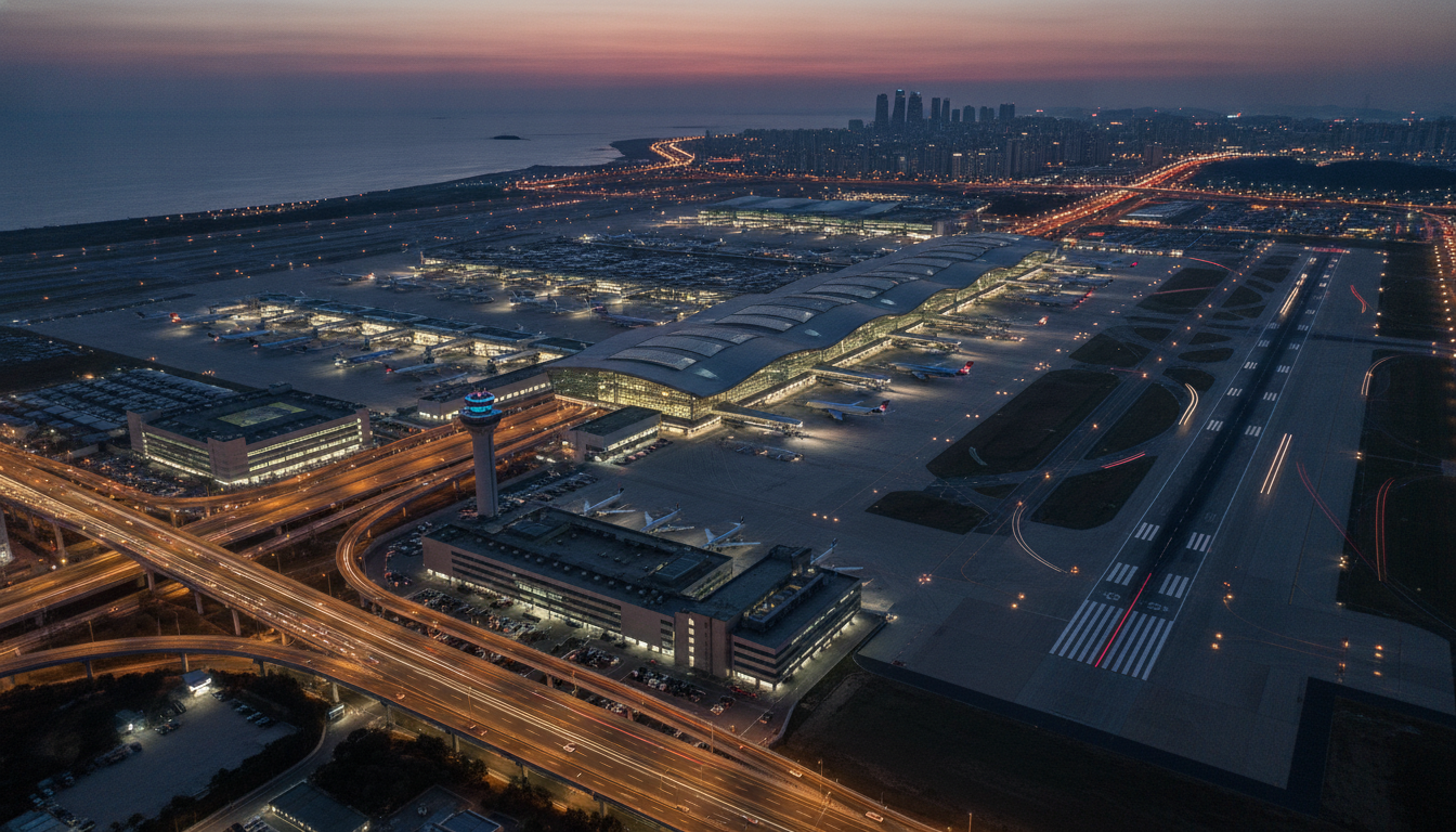 découvrez pourquoi l'aéroport d'incheon en corée du sud est reconnu comme le leader mondial du trafic international, grâce à ses infrastructures modernes et son excellence en service.