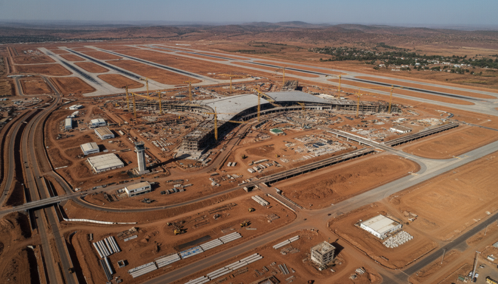 découvrez comment le méga-aéroport éthiopien incarne la rivalité croissante entre la chine et les états-unis en afrique, reflétant des enjeux économiques et géopolitiques majeurs.