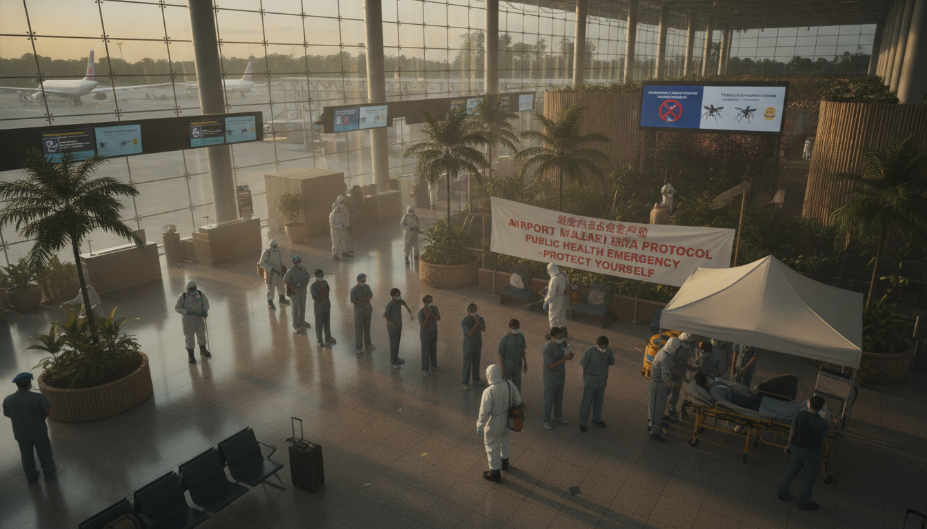 découvrez les enjeux liés au paludisme d'aéroport, au chikungunya et au virus du nil occidental, et évaluez notre préparation face à la possible recrudescence de ces maladies émergentes.