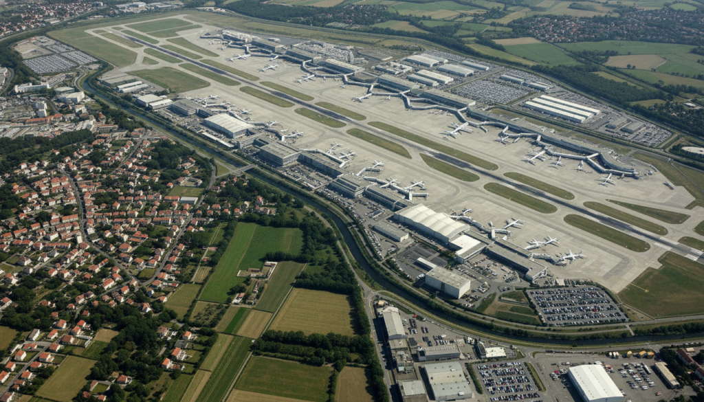 découvrez comment paray-vieille-poste a cédé les deux tiers de ses terres pour permettre l'expansion de l'aéroport, transformant ainsi le paysage et l'économie locale.