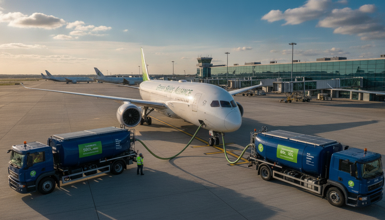 découvrez les enjeux des carburants d'aviation durables : une forte demande existe, mais il est crucial de repenser notre approche pour un avenir plus écologique dans le secteur aérien.