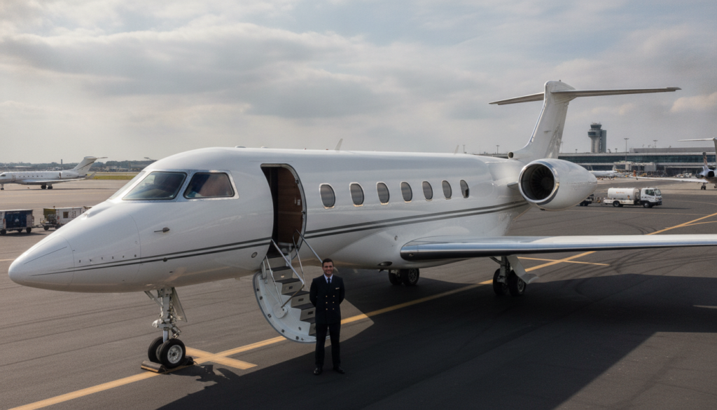 Ce jet privé ultra-luxe de 65 millions d’euros qui vient d’atterrir à l’aéroport : découvrez ses secrets