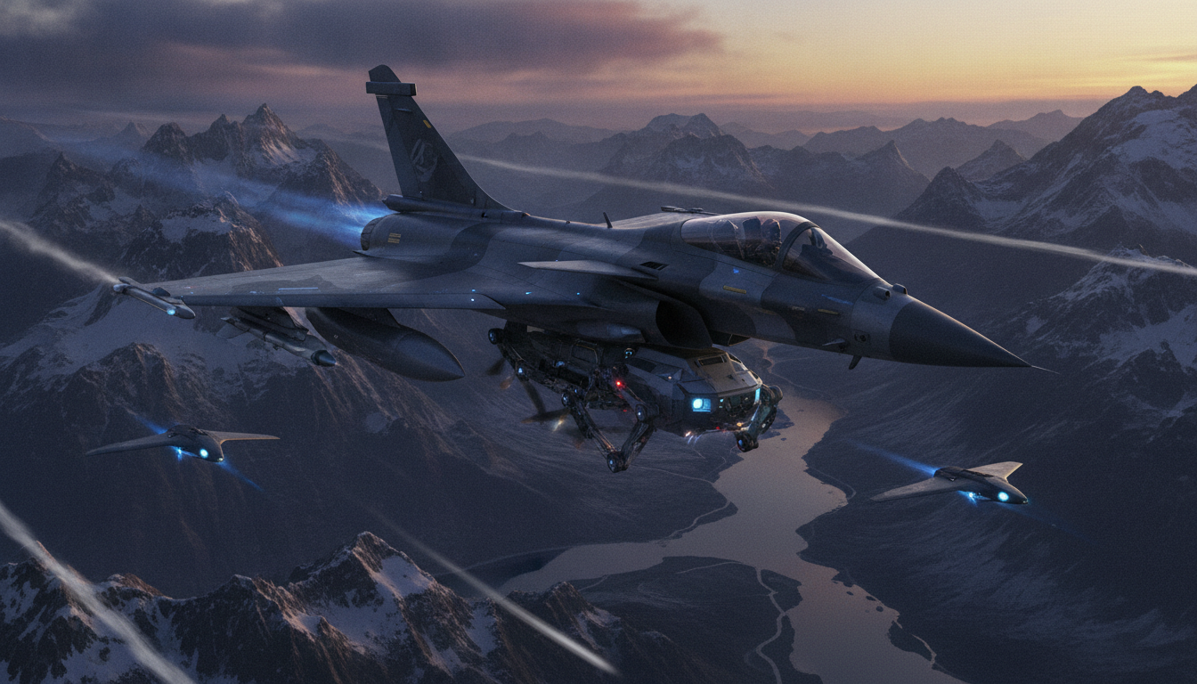 découvrez comment dassault transforme l’aviation militaire avec une puissance moteur accrue de 20 %, un drone de combat intégré et une intelligence artificielle embarquée, révélant le nouveau visage post-scaf.