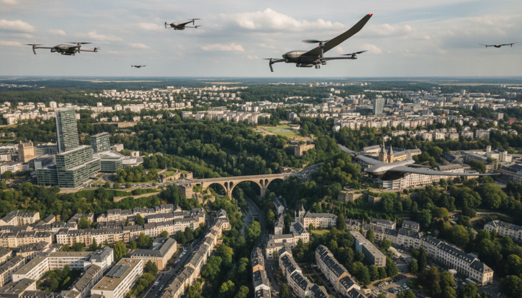analyse approfondie des drones survolant le luxembourg : s'agit-il d'un accident isolé ou d'un avertissement déguisé venant de la russie ? découvrez les implications et les enjeux de cet incident.