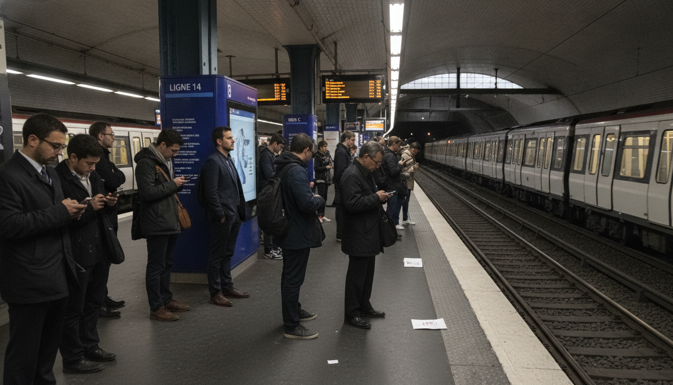 Interruption sur la ligne 14 ce vendredi : trafic suspendu entre Saint ...