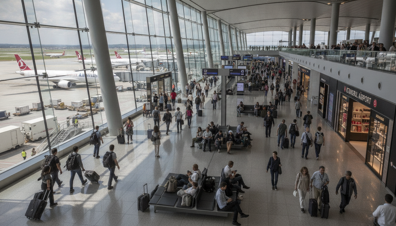 découvrez comment l'aéroport d'istanbul devient le hub aérien le plus connecté au monde, dépassant londres heathrow en termes de connexions et d'efficacité.