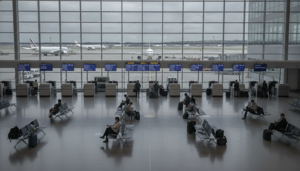 les aéroports français connaissent un ralentissement et alertent sur une fiscalité qu'ils jugent pénalisante pour leur développement et leur compétitivité.