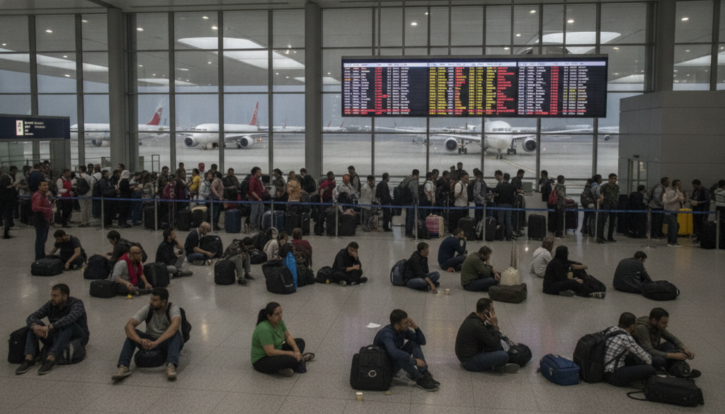 découvrez comment les récentes sanctions américaines contre l'iran provoquent une annulation massive de vols, impactant les voyageurs et le secteur aérien.