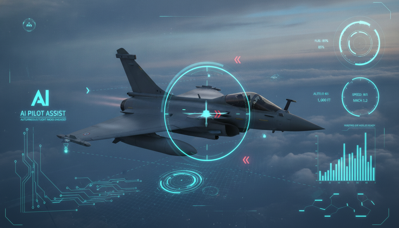 découvrez comment une intelligence artificielle innovante révolutionne le pilotage en prenant les commandes du rafale de dassault aviation, alliant technologie de pointe et performance aéronautique.