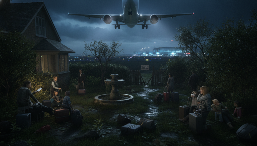 une riveraine de l'aéroport de beauvais dénonce des intrusions nocturnes : des voyageurs utilisent son jardin comme toilettes, suscitant inquiétude et colère dans le quartier.