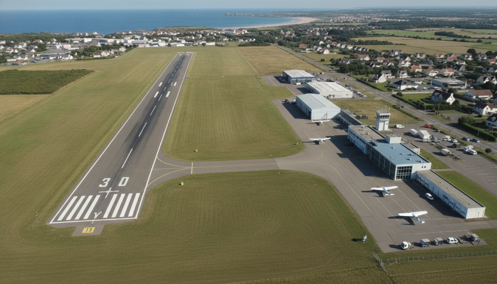 à lannion, l’agglomération prend le contrôle exclusif de la gestion de l’aéroport, renforçant ainsi son développement et son attractivité locale.