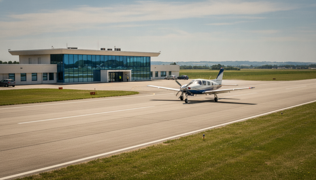découvrez les futurs enjeux de l'aéroport cherbourg-manche avec le possible changement de gestionnaire suite au départ d'edeis.
