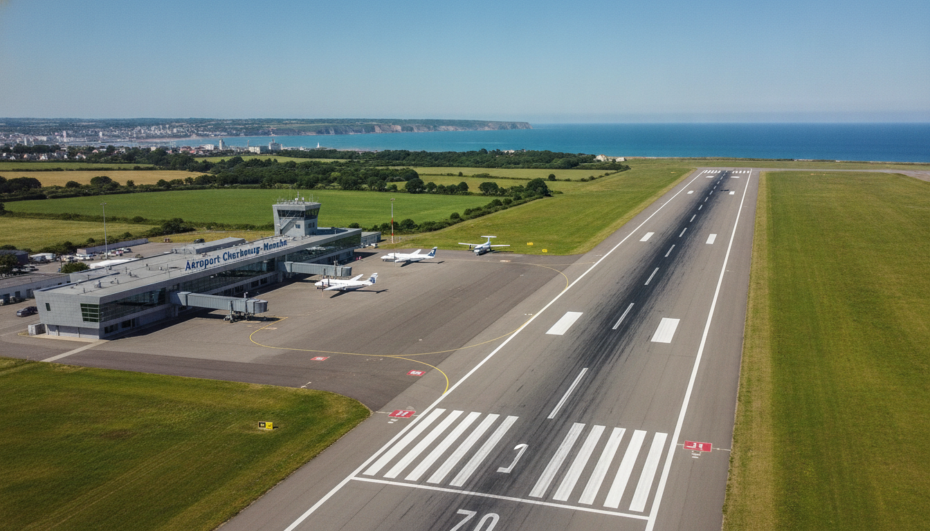 découvrez les perspectives de gestion pour l'aéroport cherbourg-manche après le départ d'edeis et les candidats potentiels pour reprendre la gestion.