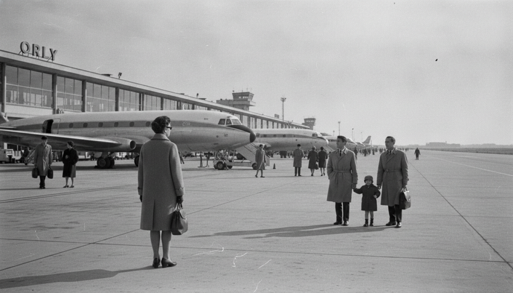 découvrez comment chris marker capture l'aéroport d'orly dans les scènes emblématiques de la jetée, lors du 3 octobre à paris.