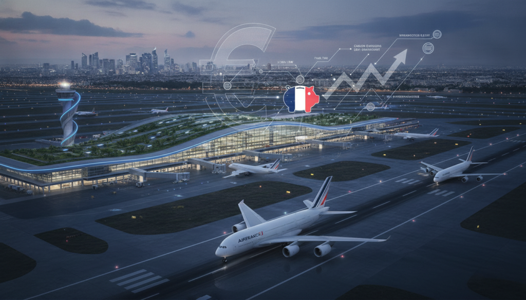 les aéroports français s'inquiètent d'une taxe record annoncée dans le budget 2027, suscitant des inquiétudes sur l'avenir du secteur aérien en france.