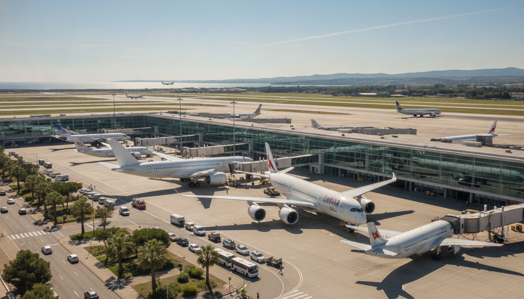 montpellier développe son réseau aérien avec un nouveau projet lancé par vincent bouget, au détriment de nîmes, pour renforcer ses connexions et dynamiser la région.